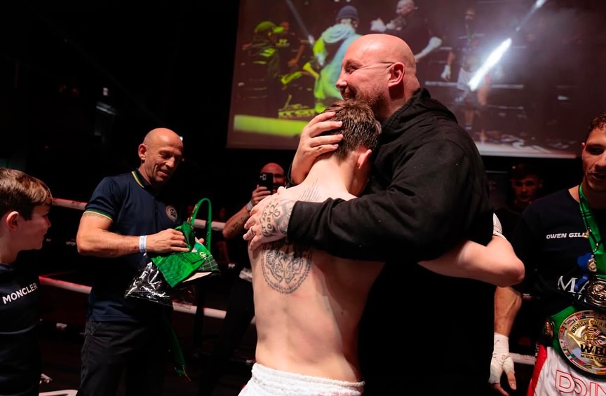 Marc Campbell training at MASDA Liverpool